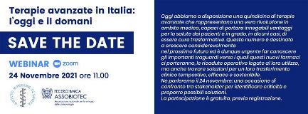 webinar terapie avanzate