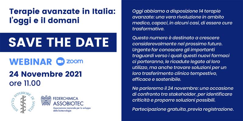 evento terapie avanzate