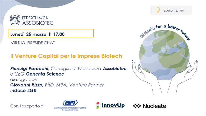25 marzo fireside chat con Indaco