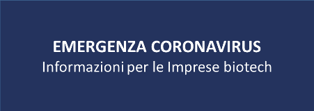 Informazioni per imprese biotech su coronavirus