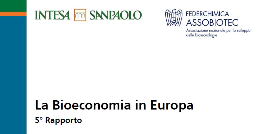 La Bioeconomia in Europa_V Rapporto