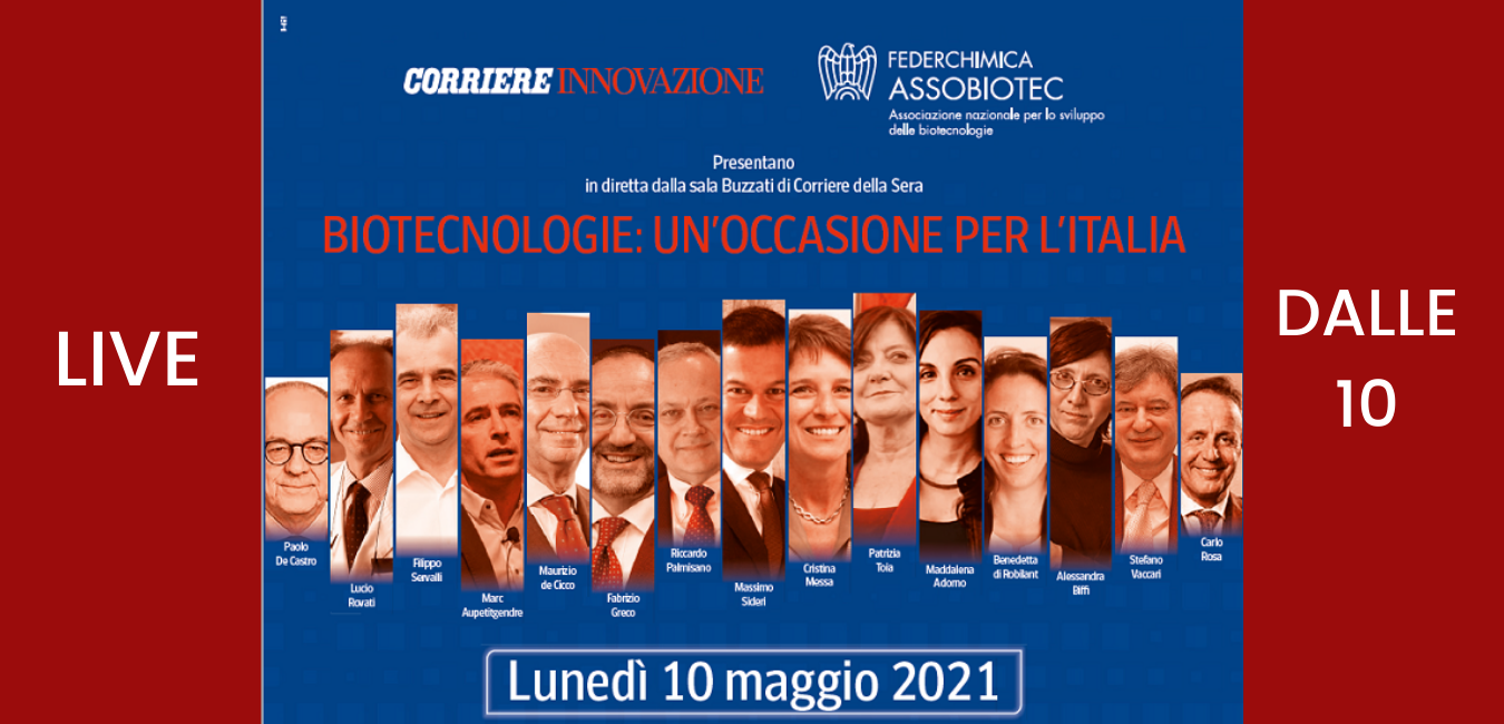LIVE BIOTECNOLOGIE OCCASIONE PER L'ITALIA