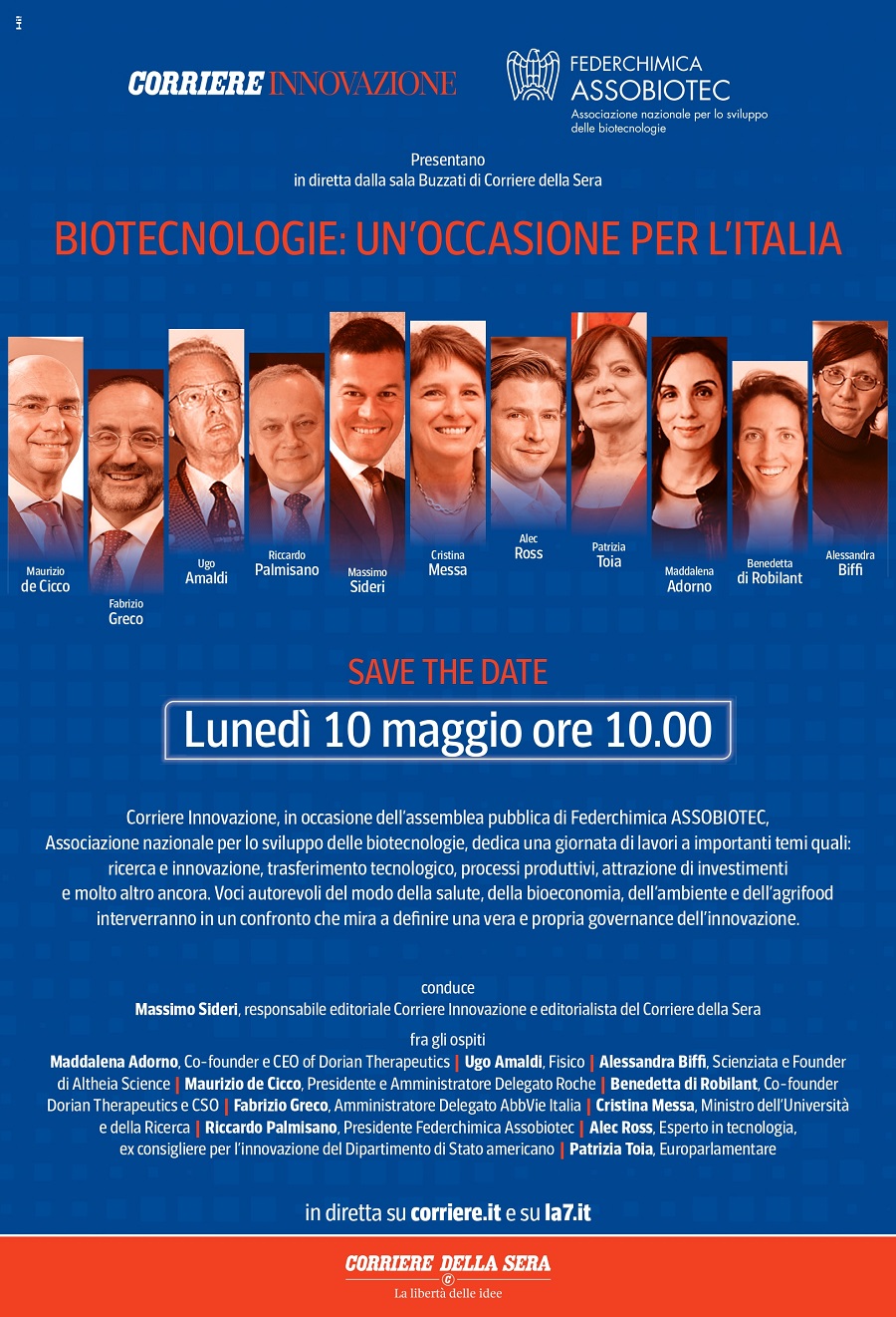 RCS_Corriere Innovazione pagina_Biotecnologie