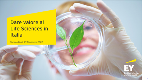 Dare valore al Life Sciences in Italia - Stefano Ferri, EY