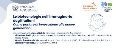 le biotecnologie nell'immaginario degli italiani webinar