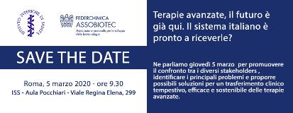 evento terapie avanzate 5 marzo